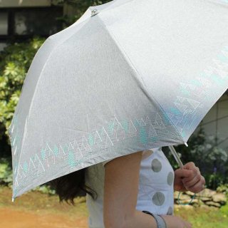 【刺繍タイプ】korko（コルコ）/ 晴雨兼用 刺繍 折りたたみ傘 / かくれんぼ 【UPF50+】【紫外線カット率90%以上】