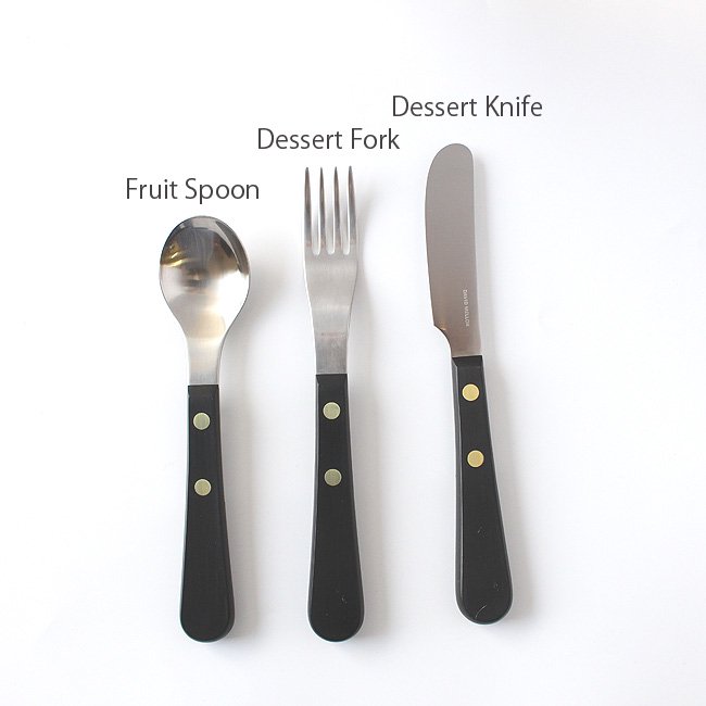 デビット・メラー / デザートナイフ(18.8cm) / David Mellor / Provencal dessert knife / カトラリー
