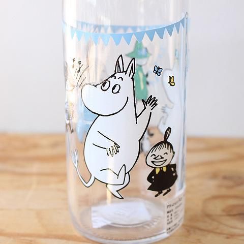 新柄】 ムーミン ガラスボトル Summer Party（500ml） / Moomin