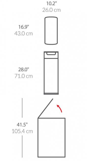 simplehuman / シンプルヒューマン ダストボックス