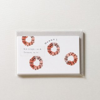 【田村美紀】 メッセージカード（日々）/ tamura miki / Massage card 【5点までネコポス便発送可】