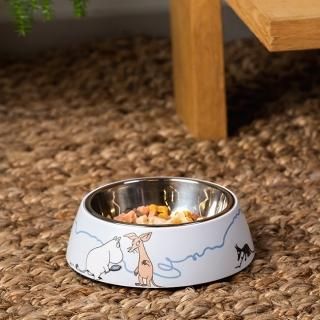 <img class='new_mark_img1' src='https://img.shop-pro.jp/img/new/icons1.gif' style='border:none;display:inline;margin:0px;padding:0px;width:auto;' />ムーミン ペット用フードボウルS(ブルー) / Moomin / Muurla / ペットグッズ