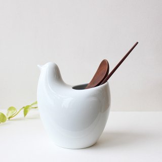 【波佐見焼】 白山陶器/ POPPO / とり型フリースタンド 