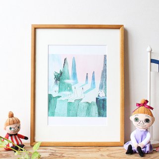 ࡼߥ MOOMIN 顼ߥ˥ݥ240300mm / ե졼դ / PUTINKI Mini Poster
