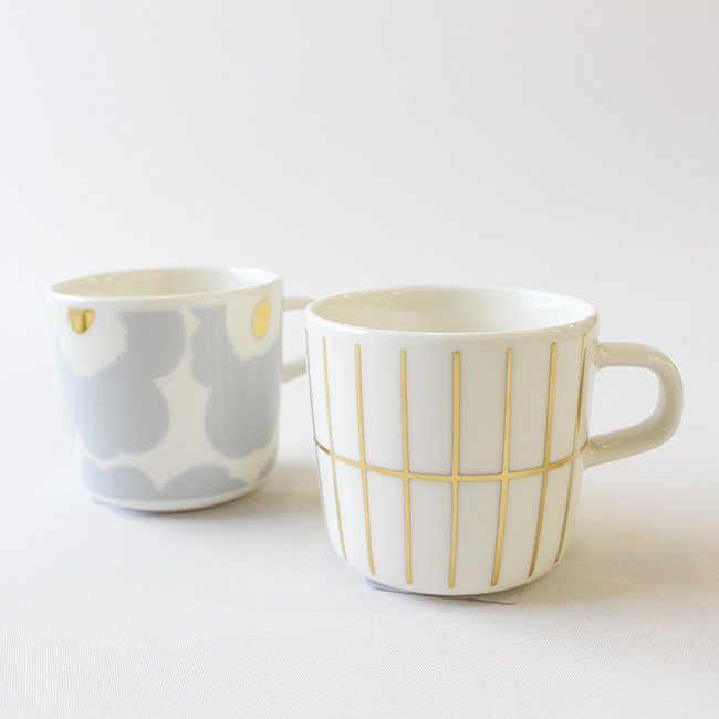 【2022冬限定】マリメッコティイリスキヴィ コーヒーカップ / marimekko Tiiliskivi coffe cup / ゴールド