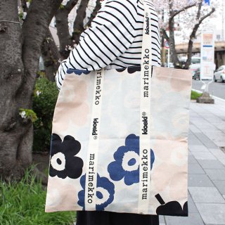 マリメッコ キオスキ ウニッコ トートバッグ（マルチカラー） / marimekko Kioski  Igelin Unikko cotton bag