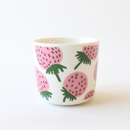 マリメッコ マンシッカヴオレット ラテマグ / marimekko Mansikkavuoret Latte Mug / （単体販売）