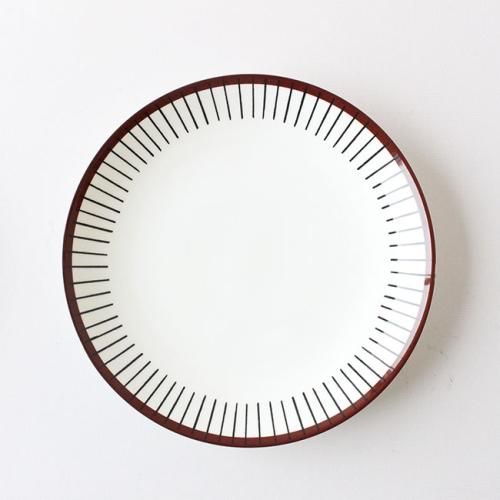 復刻版】 グスタフスベリ / RIBB（リブ）プレート 22cm / 磁器