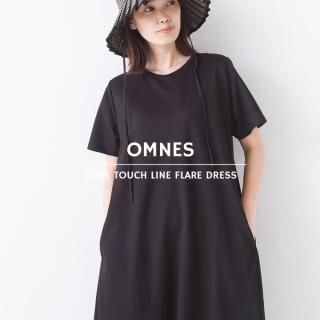 <img class='new_mark_img1' src='https://img.shop-pro.jp/img/new/icons1.gif' style='border:none;display:inline;margin:0px;padding:0px;width:auto;' />【2023初夏新作】\リニューアルしました/接触冷感レーヨンナイロンラインフレアワンピース(全6色)