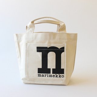  マリメッコ Mono Mini Tote Solid トートバッグ（コットン）/ marimekko 【送料無料】