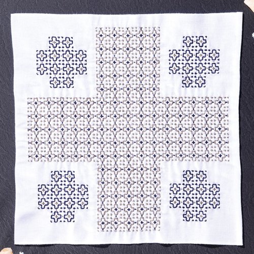 きっともっと楽しいキット】 Sashiko Textile lab 刺し子キット / Pray