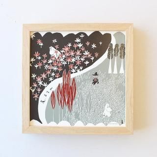 75周年　ムーミン　ポスター（全セット）フレームつき 75周年 ムーミン ポスター（全セット）フレームつき 75周年 ムーミン