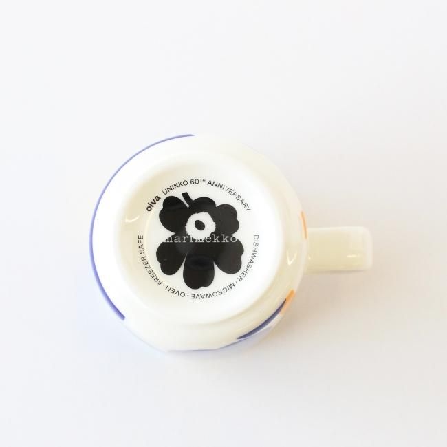 マリメッコ ウニッコ 60周年マグカップ250ml / marimekko Unikko マリメッコ ウニッコ 60周年マグカップ250ml / marimekko Unikko