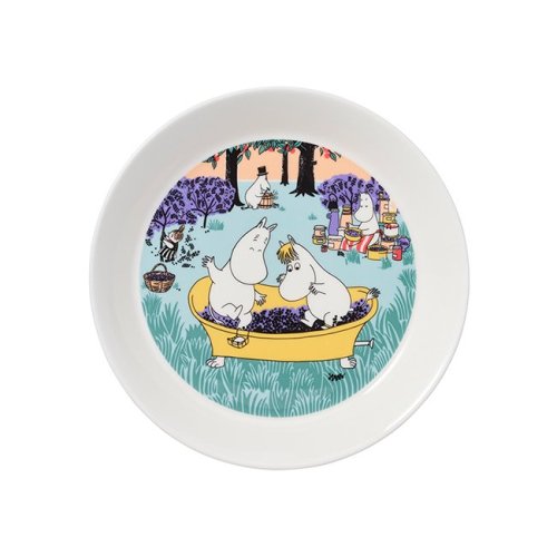 【2024年夏限定】アラビア ムーミン サマープレート 19cm （ベリーシーズン）/ ARABIA moomin Plate / 北欧食器