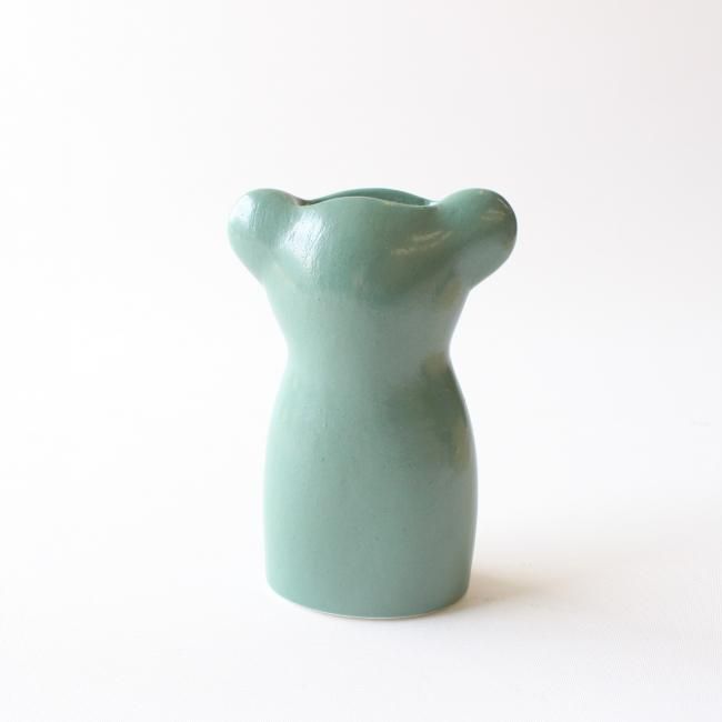 1点限り】【En Liten Van】花器 MONKEY(サル)グリーン/ 鹿児島 1点限り】【En Liten Van】花器 MONKEY(サル)グリーン/ 鹿児島