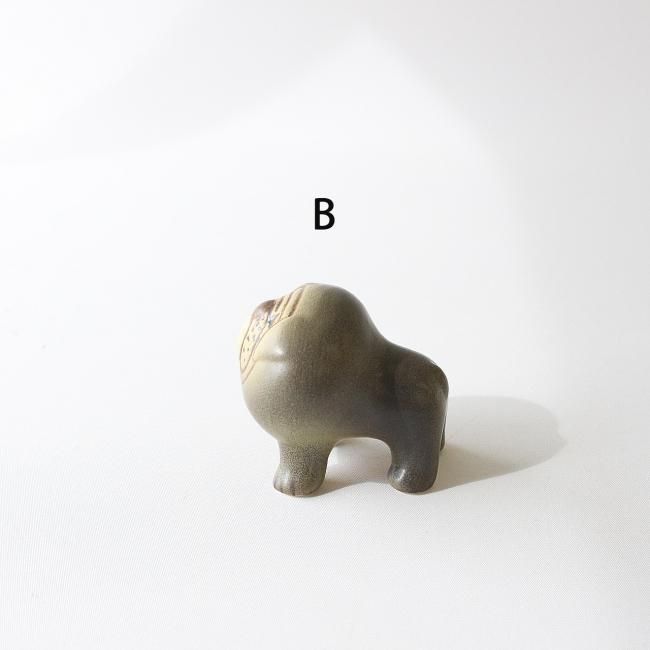 個体販売】リサ・ラーソン ブルドック（グレー） Sサイズ / A・B
