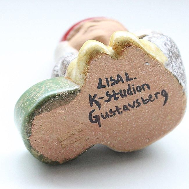 リサラーソンサンタクロース 置物 K-Studion Gustavsberg