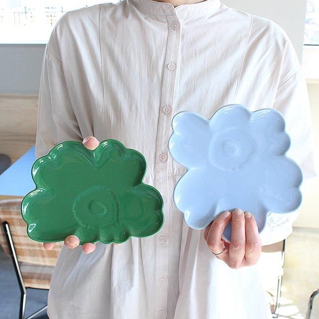 marimekko マリメッコ シェイプ プレート 20cm ウニッコ ライト