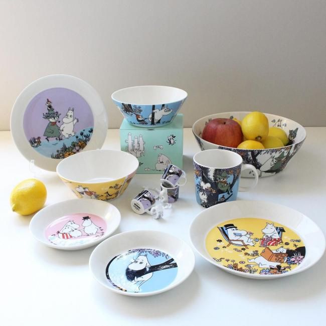 ムーミン80周年記念】アラビア ムーミン ボウル15cm（フレンズ