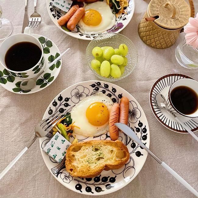 アラビア パラティッシ プレート21cm （ブラック） / ARABIA Paratiisi