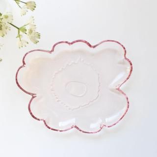 ♡マリメッコ プレート 20cm マンシッカ ウニッコ ベージュ ピンク 北欧