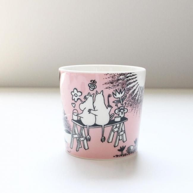 アラビア ムーミン マグ LOVE（ピンク）/ ARABIA moomin