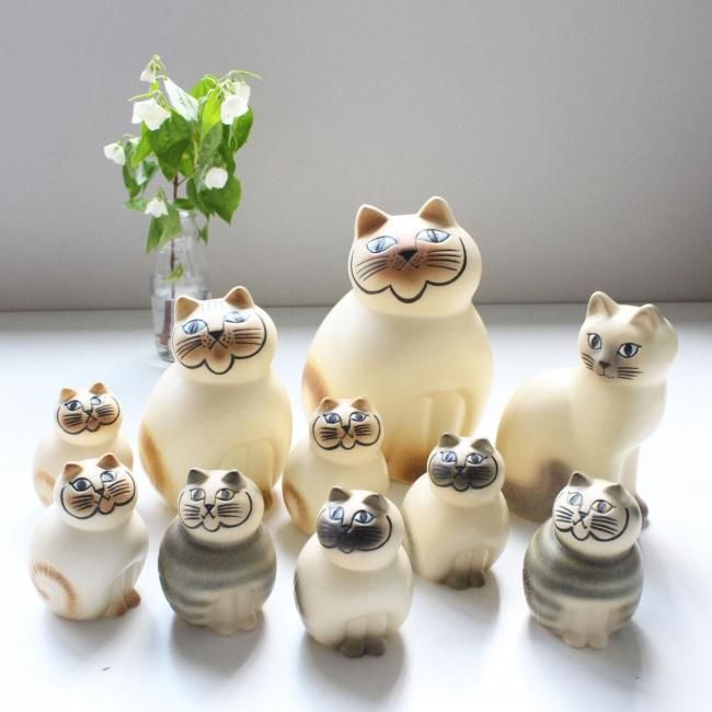 Lisa Larson LarsonCat リサラーソン キャットミア セミ