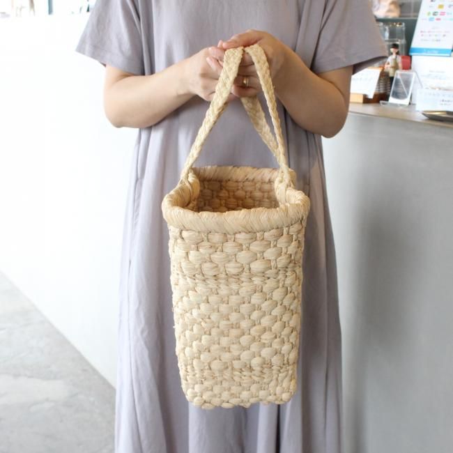 ampiana Lサイズ　かごバッグ Marche Bag (L) | AMPIANA
