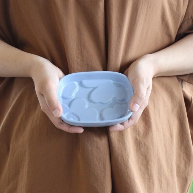 マリメッコ Unikko バスルームアクセサリーセット / スカイブルー