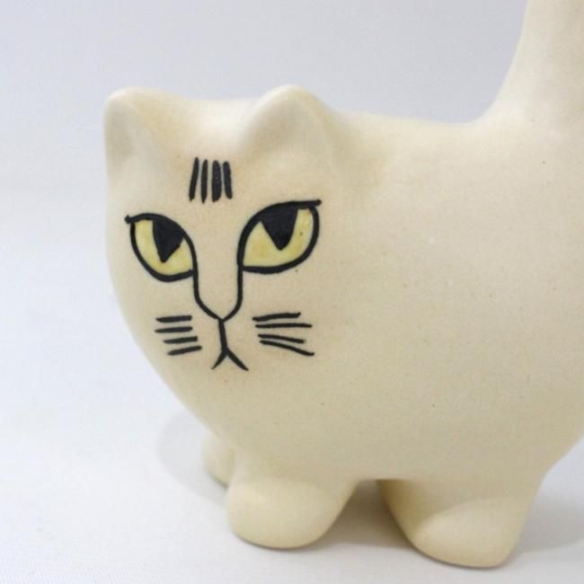 個体販売】リサ・ラーソン / キャットモア（ホワイト）ミニサイズ