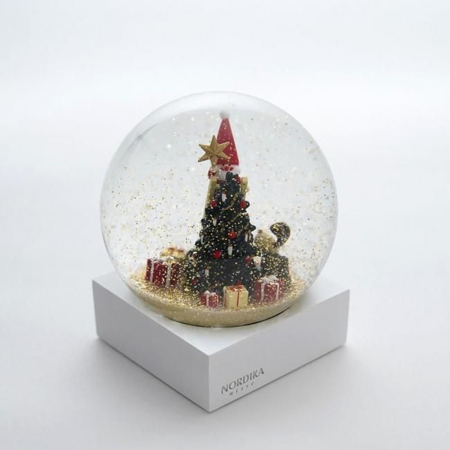 2025年限定】幸せを運ぶ妖精 ノルディカニッセ スノードーム（飾りつけ