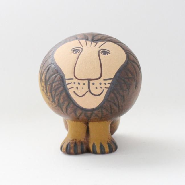 リサ・ラーソン　ライオン　2体セット　ミニ、セミミディアム　おまけ付き リサ・ラーソン ライオン 2体セット ミニ、セミミディアム