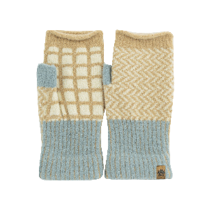 <img class='new_mark_img1' src='https://img.shop-pro.jp/img/new/icons1.gif' style='border:none;display:inline;margin:0px;padding:0px;width:auto;' />TEHTAVA FINGERLESS GLOVES / テスタバ フィンガーレスグローブ(ヘリンボーン・ベージュ) / 手袋