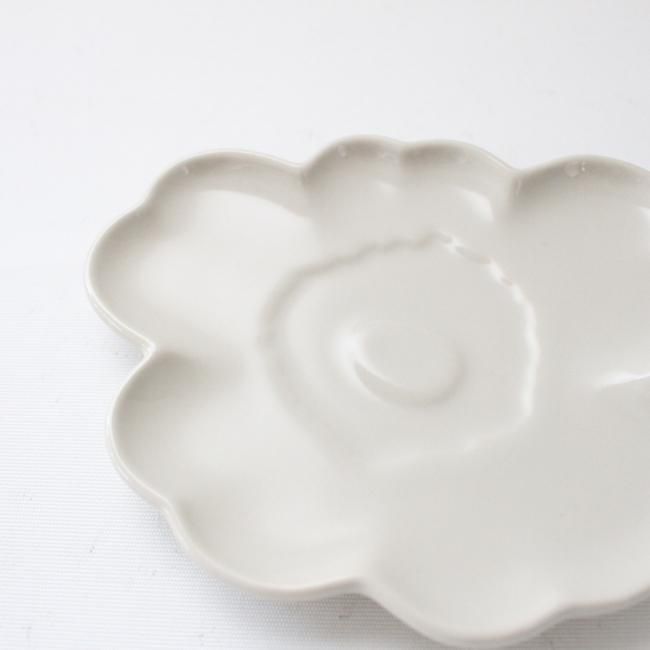 マリメッコ ウニッコプレートセット13cm（ブルー×ベージュ