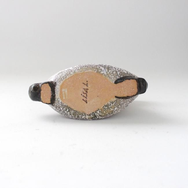 リサ・ラーソン / ストレスサンタ（グレー）/ Lisa Larson / クリスマス