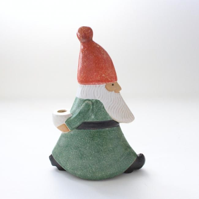 リサ・ラーソン / ストレスサンタ（グリーン）/ Lisa Larson / クリスマス