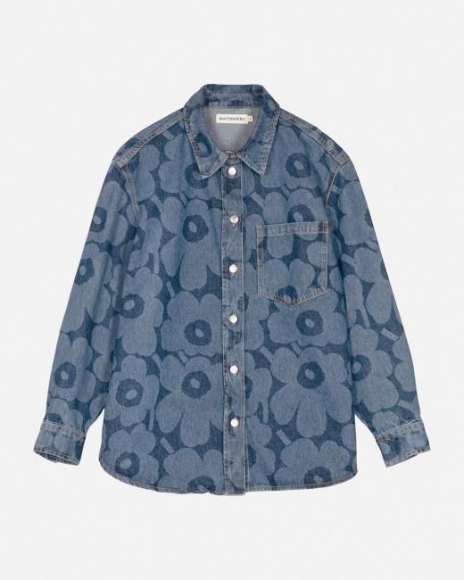 マリメッコ マリデニム ウニッコ シャツ（ミッドインディゴ）Vaihe