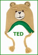 【お取り寄せ】映画テッド ニットキャップ 帽子 TED コメディ ハングオーバーを超えた！？