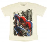 <img class='new_mark_img1' src='https://img.shop-pro.jp/img/new/icons61.gif' style='border:none;display:inline;margin:0px;padding:0px;width:auto;' />【生産終了激レアデザイン】Amazing Spiderman Perch T Shirt Marvel Comic アメージングスパイダーマン Tシャツ アメコミ マーベルコミック 