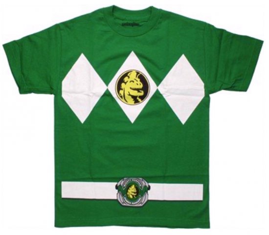 【世界的に入手不可&生産終了！】マイティ・モーフィン・パワーレンジャー Tシャツ Mighty Morphin Power Rangers  正規ライセンスOfficials
