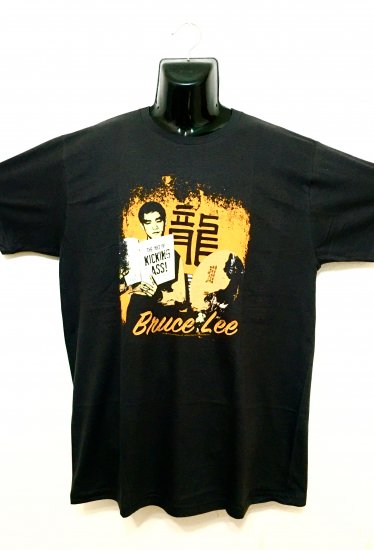 希少在庫 世界的に入手不可デザイン ブルース リーｔシャツ 龍 Bruce Lee 正規ライセンスアメリカtシャツ カンフーofficial