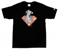 【生産終了★世界的に入手不可デザイン！】スーパーマン Ｔシャツ Fist  Batman DCコミック アメコミ Superman Official T-shirt