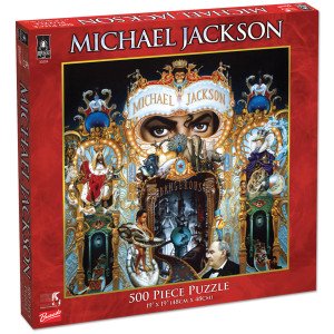 マイケルジャクソン 500ピースジグソーパズル デンジャラスカバー Michael Jackson - ジャンクフード  USA直輸入アメリカTシャツ村AKOCHAN'S アコチャンズ。