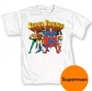 <img class='new_mark_img1' src='https://img.shop-pro.jp/img/new/icons54.gif' style='border:none;display:inline;margin:0px;padding:0px;width:auto;' />【僅か在庫あり★世界的に入手不可デザイン！】スーパーマン Ｔシャツ Superfriends Batman DCコミック アメコミ Superman shirt
