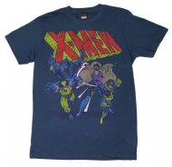 【Sのみ在庫あり】X-メンソフト Ｔシャツ X-Men Gang マーベル Marvel アメコミ ウルヴァリン