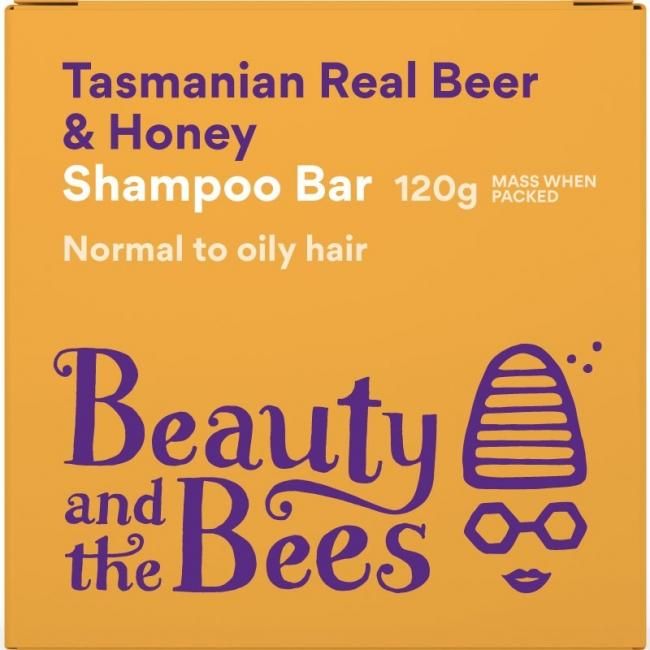 真に美髪を育む Beauty And The Beesタスマニアンビール ハニーシャンプーバー1g 真に美髪を育む Beauty And The Beesタスマニアンビール ハニーシャンプーバー1g