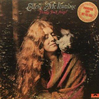 ELLEN McILWAINE - HONKY TONK ANGEL - LP (POLYDOR) - 中古