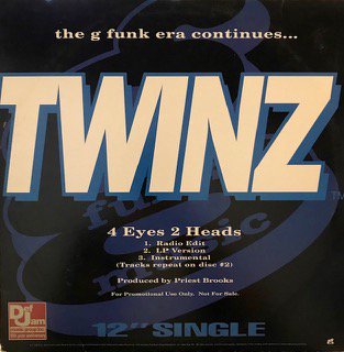 g-rap twinz LP - 洋楽