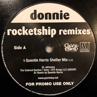 DONNIE - ROCKETSHIP (REMIXES) - 12" (GIANT STEP) - 中古・輸入レコード Knowledge ...