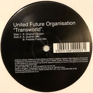UNITED FUTURE ORGANIZATION (U.F.O.) / Loud Minority / Cosmic